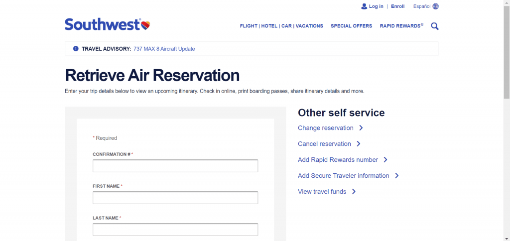 jetblue flight reservation confirmation